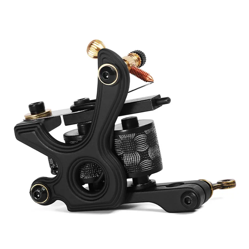 Shader de machine à tatouer, bobines en laiton à 8 enveloppes